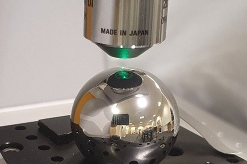 Hip ball implant surface finish inspection by optical CSI profiler