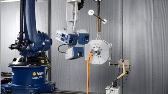 RoboVib test center of electric drives