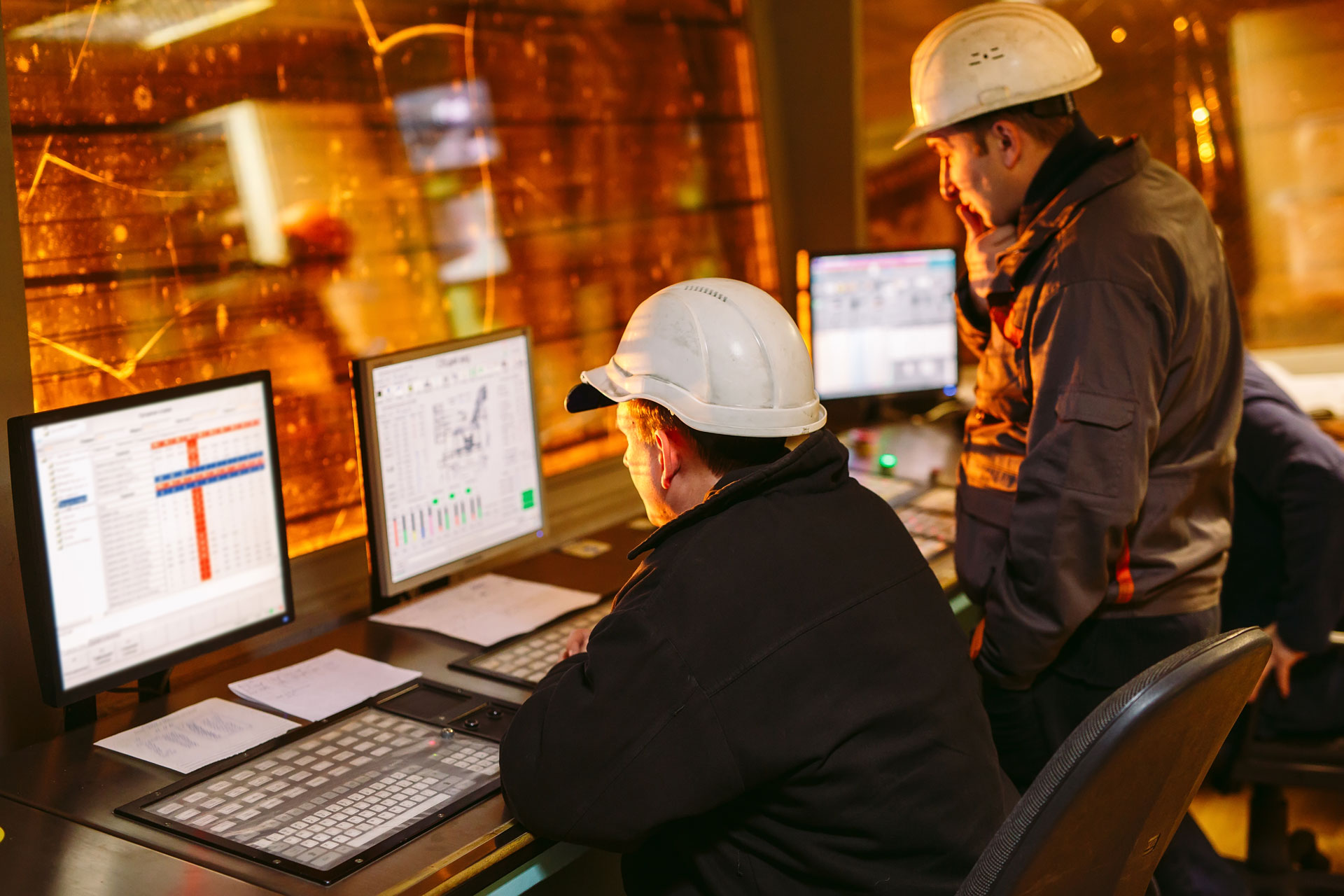 Steel process control