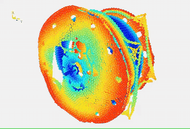 Figure 7b: ODS at 4.6 kHz